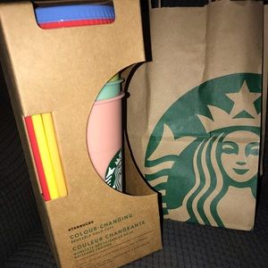 Starbucks colour changing cups